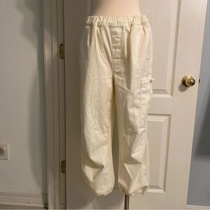 Madewell Cargo Parachute Pants In (Re)generative Chino XS